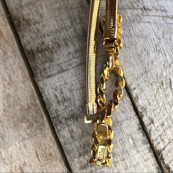 Dainty Vintage Accessocraft SnakeCoilGoldToneBelt main image 4